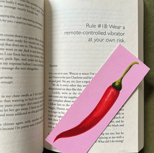 "Reading is Hot" Bookmark