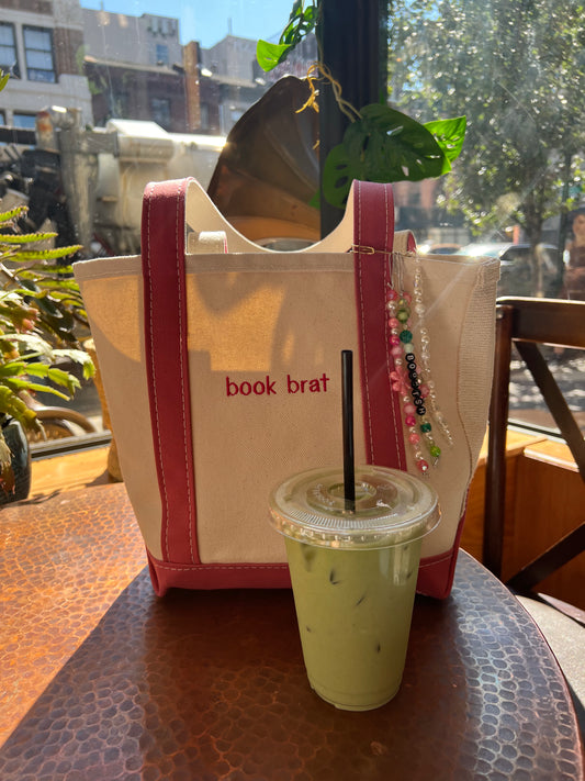 "book brat" Tote Bag